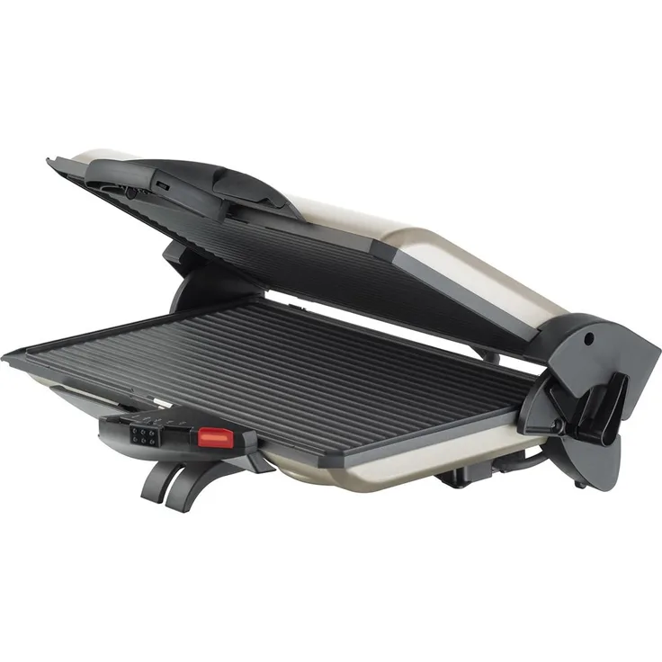 Steba PG 4.4 Kontaktgrill, Made in Germany, Selbstjustierendes 3D?- Scharnier, vielseitig einsetzbar: Kontaktgrillen, Überbacken, BBQ-Grillen