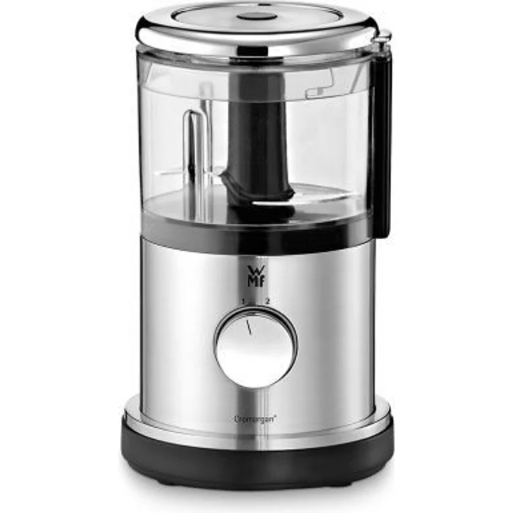 WMF LINEO Zerkleinerer, 500 W, 2 Geschwindigkeitsstufen, cromargan matt-silber  - Preisvergleich – Bild 1