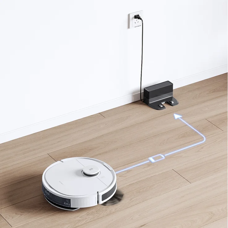 Ecovacs Deebot N8 Saugroboter mit Wischfunktion, Lasernavigation mit True Mapping, 110 min Akkubetrieb – Bild 4