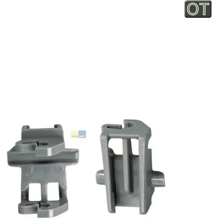 Daniplus Bosch Siemens Constructa Neff Lager, Klemme für Klappstachelreihen Oberkorb für Spülmaschine - Nr.: 611474