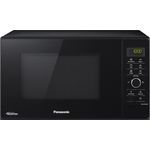 Panasonic NN-GD35HBGTG Mikrowelle mit Grill, Standgerät, 1000 Watt, Dampfgarer, Steamer, Kombi-Mikrowelle, Pizza-Pfanne, 23 Liter Garraum, 1000 Watt, schwarz