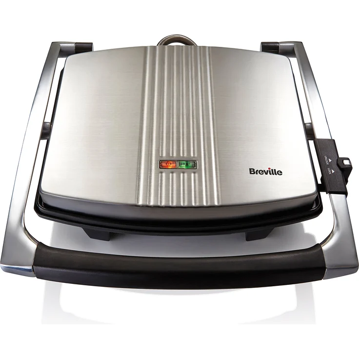 Breville VST026X VST026 Panini-Presse, Edelstahl, Platin