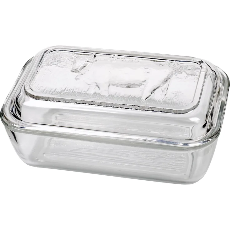 Luminarc Butterdose Vache 73115 Glas Butter Dose