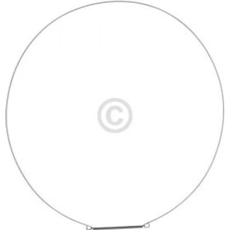 Spannring vorne Whirlpool 481249298011 für Türmanschette Waschmaschine