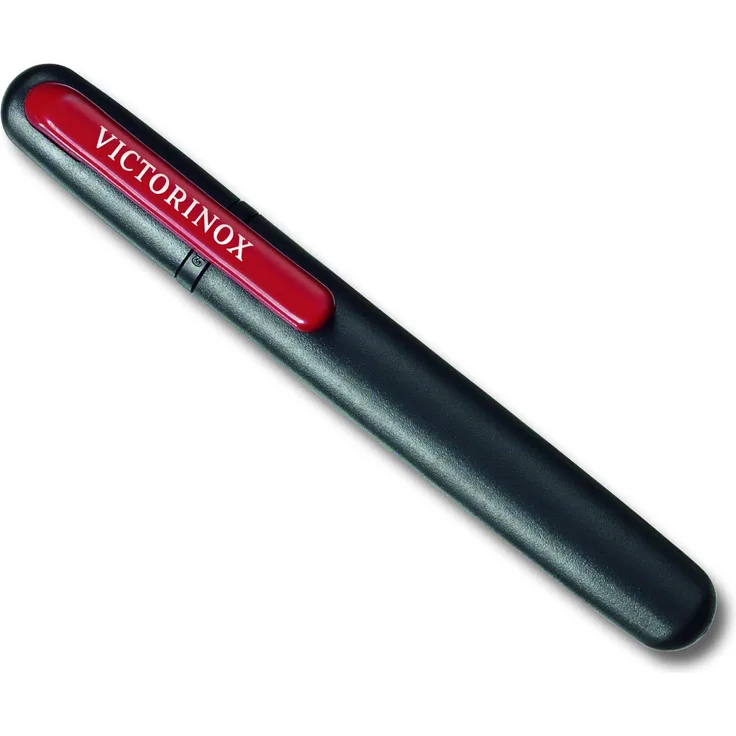 Victorinox Dual-Messerschärfer, Tragbar, Schleifstein für Grobschliff, Keramikplättchen für Feinschliff