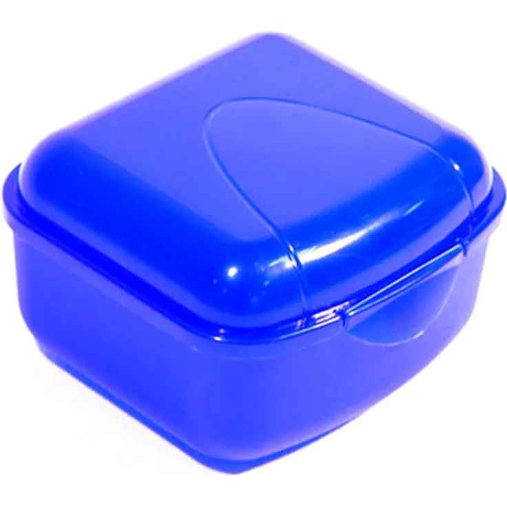 TOP HIT - Klipp-Box 13 x 12 x 8 cm farbig sortiert