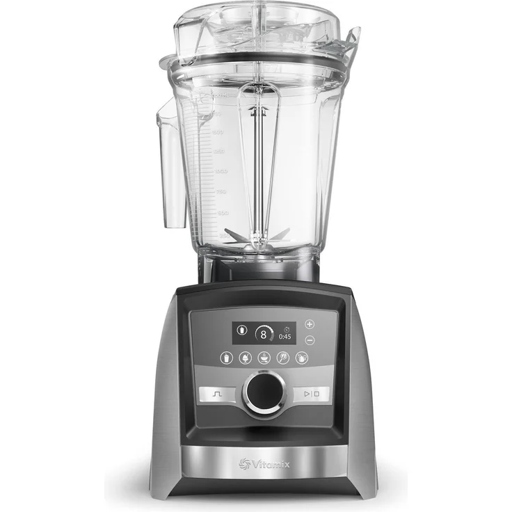 Vitamix A3500i ASNT Series Standmixer, 1400W, 100% Tritan-Kunststoff (BPA-frei), 2 Liter, inkl. Stopfer, 10 Leistungsstufen, Timer, edelstahl gebürstet – Bild 2