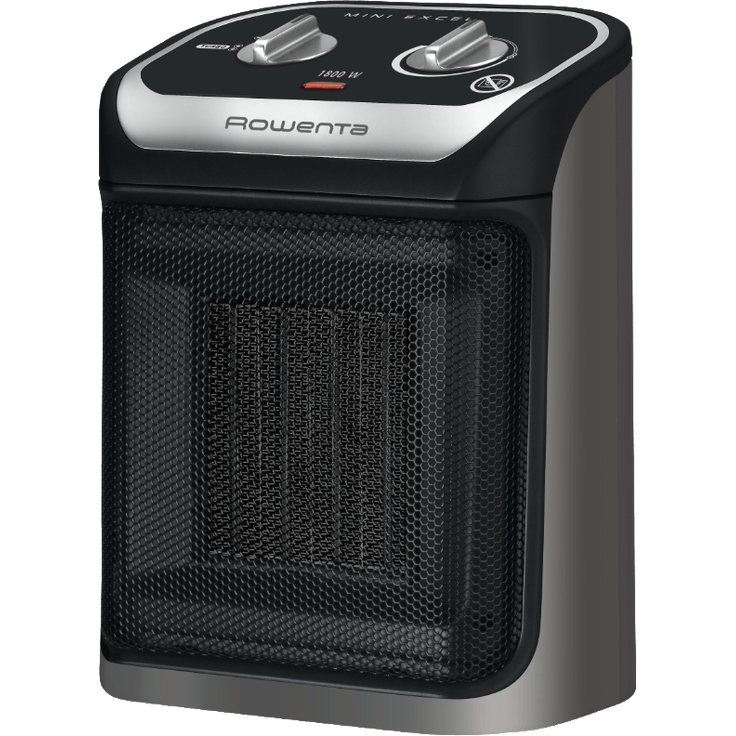 Rowenta SO9260 Mini Excel Heizlüfter, 1000W, Elektro-Heizung, Badezimmer, energiesparend, Innenraum, Heizlüfter