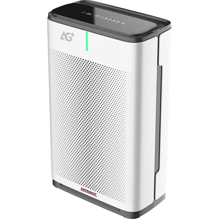 Gastroback 20100 AG+ AirProtect Luftreiniger, für Räume bis 50 m², Luftumwälzung 375 m³/h, 95 W, weiß – Bild 1