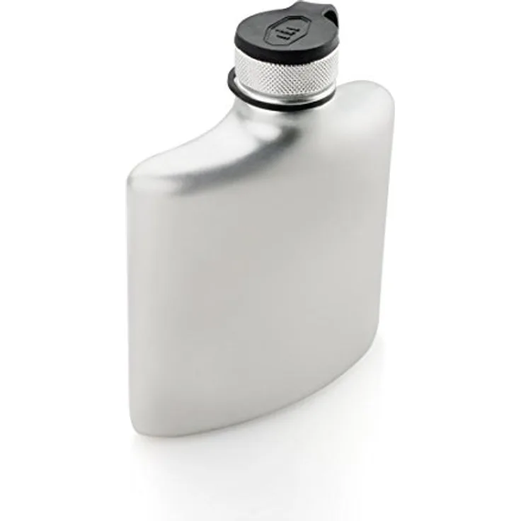 GSI Outdoors Flachmann, Edelstahl gebürstet, 66106
