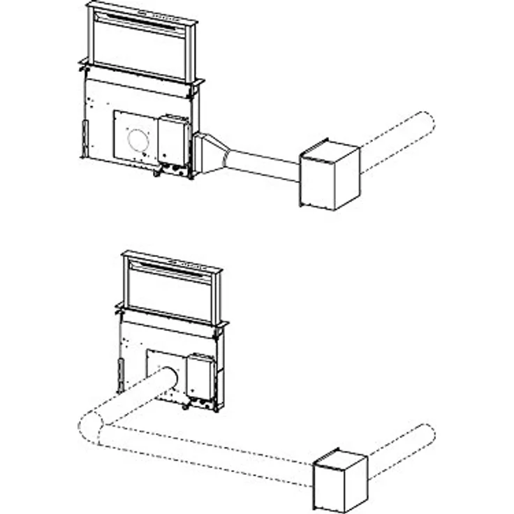 Smeg KITRBDD Kit für versetzte Motormontage