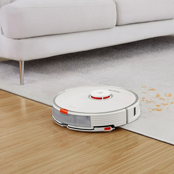 Roborock S7 Saugroboter mit Wischfunktion, 180 min Akkubetrieb, 2.500 Pa Saugleistung, vibrierende Wischplatte, App- und Sprachsteuerung, weiß – Bild 3