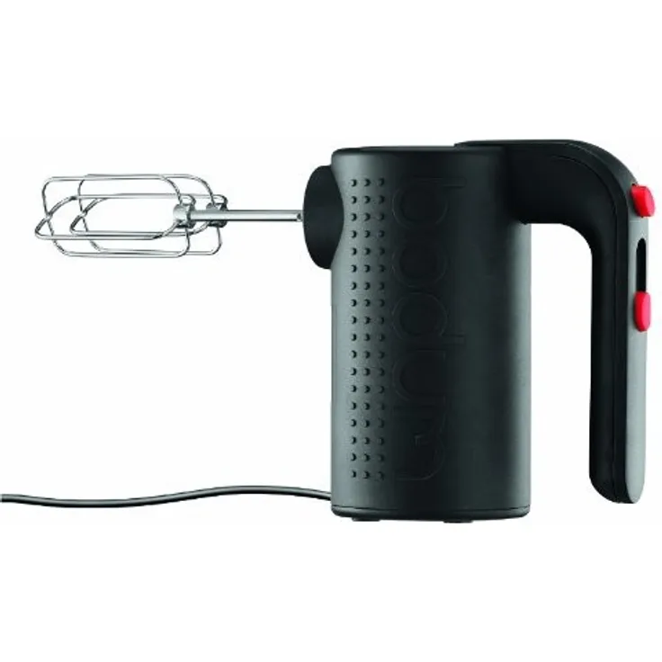 Bodum Bistro 11532 Handmixer, 185W, 5 Geschwindigkeiten, Kunststoff, schwarz