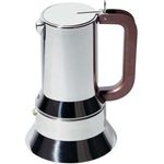 Alessi 9090/6 Espressokocher 6 Tassen für Induktion, Edelstahl