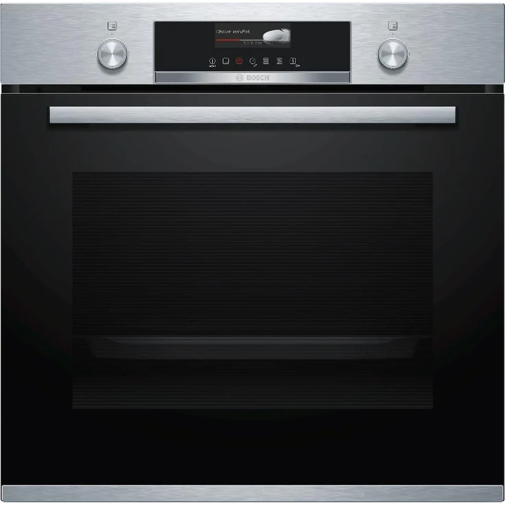 Bosch HBG579BS0, Serie 6, Backofen, A, Einbaugerät, Volumen 71 l, 60 x 60 cm, AutoPilot, TFT-Display, Versenkknebel, Pyrolyse, Reinigungsunterstützung, edelstahl – Bild 1