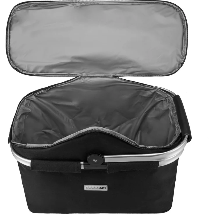 anndora Einkaufskorb, Isolierkorb Picknick Kühlkorb, 25L, schwarz  – Bild 5
