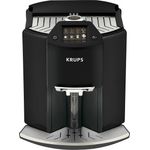Krups Kaffeevollautomat Barista New Age One-Touch-Cappuccino mit integriertem Mahlwerk, farbiges Touchscreen Display, 1.6 liters, Carbon