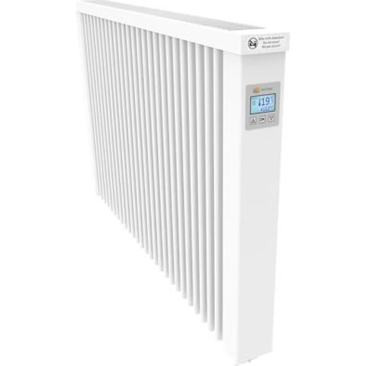 Thermotec AeroFlow Elektroheizung MIDI 1950 mit FlexiSmart-Regler, 1950 W, reinweiß (HFL005), Konvektor – Bild 1