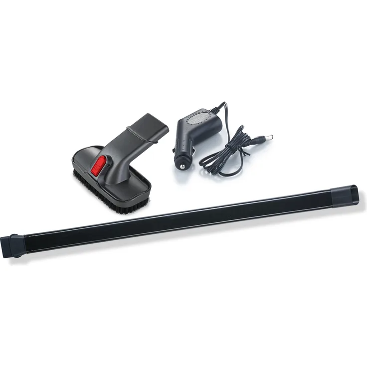 Genius Invictus One Zubehör-Set (3 Teile) KFZ-Adapter + Fugendüse + Kombi-Bürste