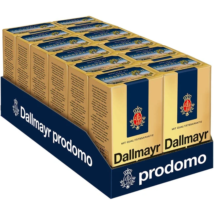 Dallmayr prodomo gemahlen 500g, 12er Pack (12 x 500 g ) – Bild 1
