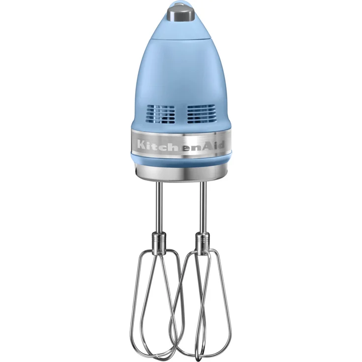KitchenAid 5KHM9212EVB Handmixer, 85 Watt, 9 Geschwindigkeitsstufen, LED-Anzeige, hellblau – Bild 2
