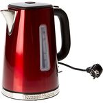 Russell Hobbs Wasserkocher, Luna rot, 1,7l, 2400W, Schnellkochfunktion, optimierte Ausgusstülle, Kalkfilter, Wasserstandsanzeige mit Füllmengenmarkierung, Teekocher 23210-70