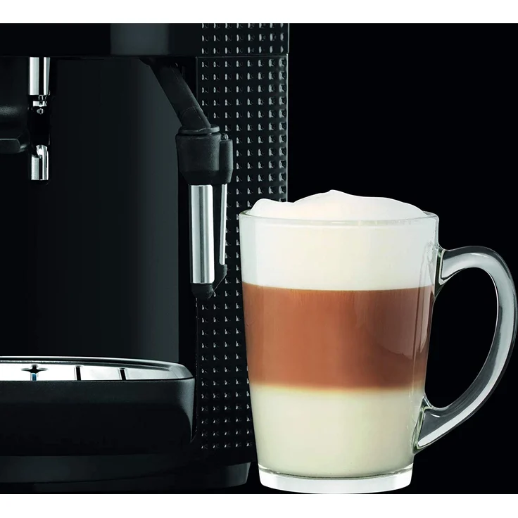 Krups Roma EA81R8 Kaffeevollautomat mit integriertem Mahlwerk, 1,7 l, 3 Temperaturstufen, schwarz – Bild 3