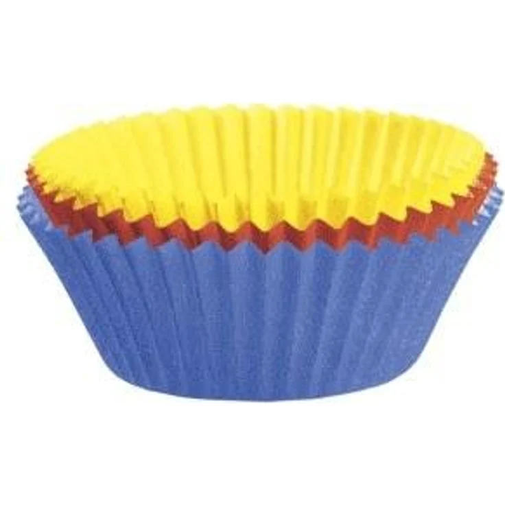 Kaiser Inspiration Mini Muffin Förmchen, 150 Stück, farbig, Ø 4,5 cm, fettdicht, ideal für süße und herzhafte Muffins – Bild 1
