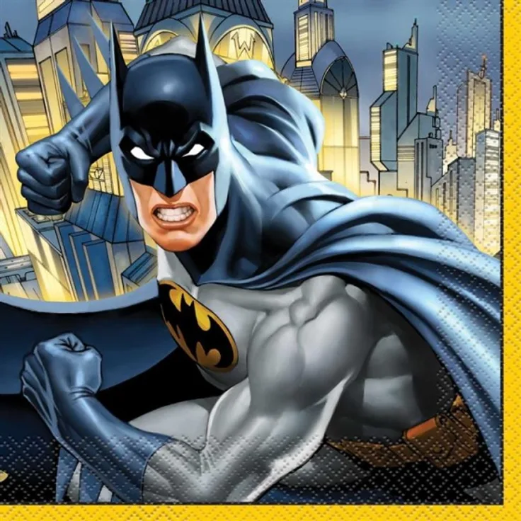 servietten Batman 33 x 33 cm 16 Stück