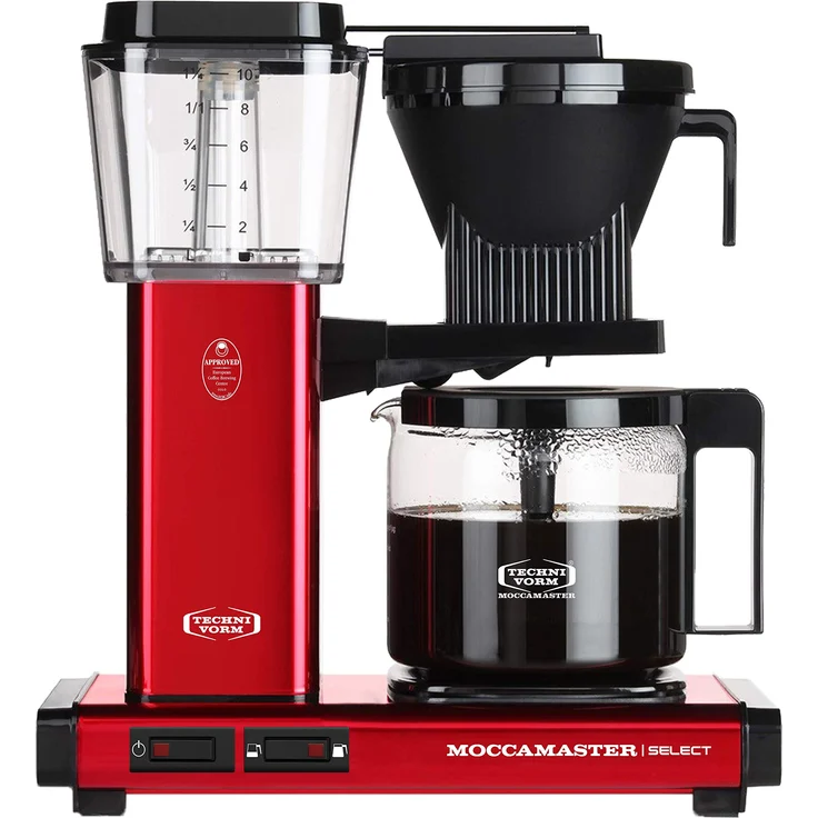Moccamaster Filter Kaffeemaschine KBG Select, 1.25 Liter, 1520 W, Red Metallic – Bild 1