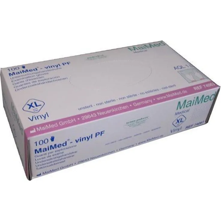 Maimed vinyl puderfrei XL, 100 Stück
