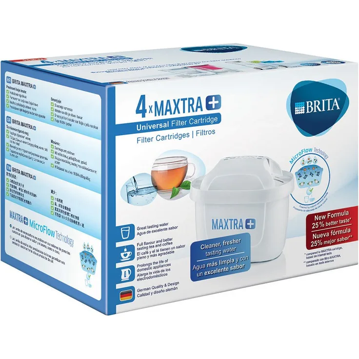BRITA Maxtra+ Wasserfilter, 100 l 4 Meses weiß