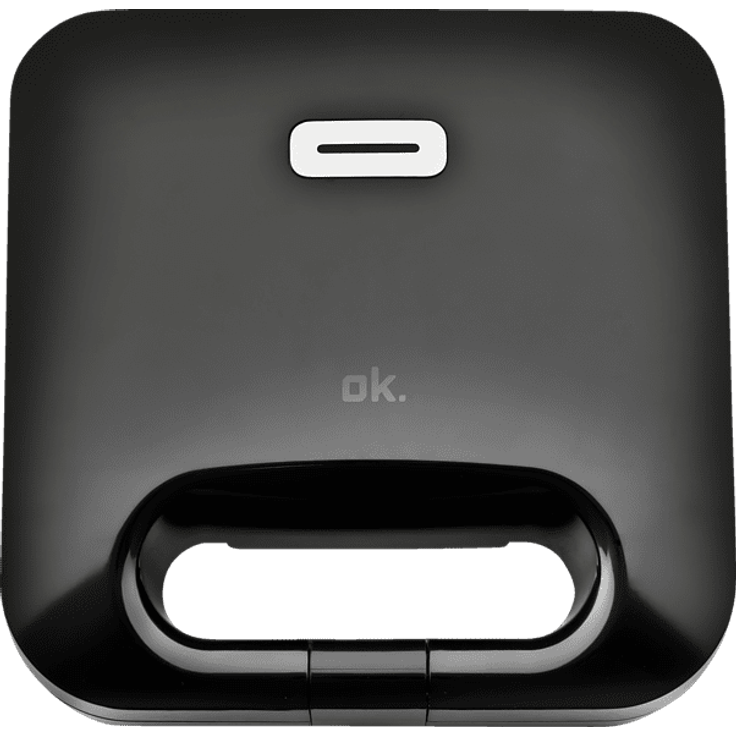 OK. OSM 3211 Sandwichmaker, 750W, Kunststoff, schwarz