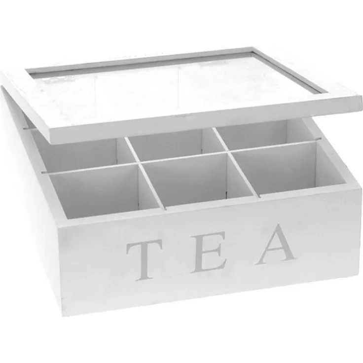 Home & styling collection Teebox, MDF, 9 Fächer