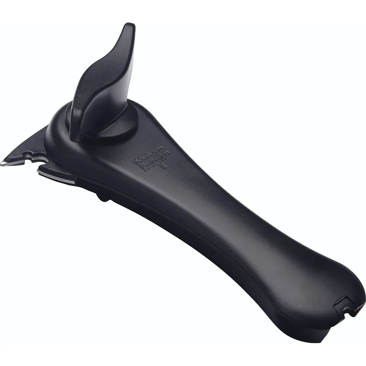 Kuhn Rikon 22702 5-in-1 Dosenöffner Deckelöffner, Kunststoff, Schwarz, 18 x 9.5 x 6.3 cm