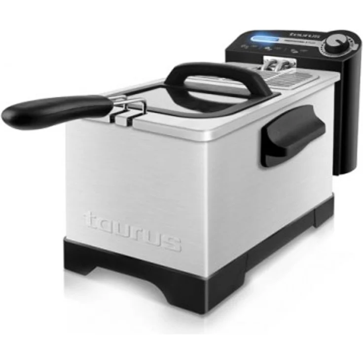 Taurus 973953 Profi-Fritteuse mit Ölfilter, 3 l, 2100 W
