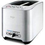SAGE STA825 the Smart Toast 2 Scheiben Toaster mit LED-Fortschrittsanzeige, Gebürstetes Edelstahl