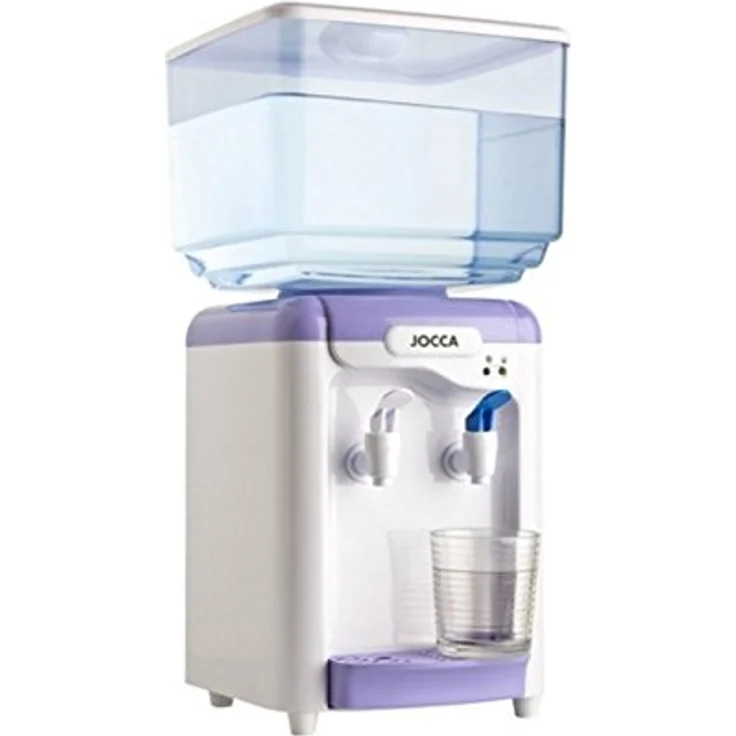 Jocca 1102 Wasserspender mit Tank, Weiß und Lila, 23x23x47,5 cm – Bild 1