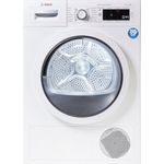 Bosch WTW87541, Wärmepumpentrockner, A++, Fassungsvermögen 9 kg, Standgerät, Breite 59,8 cm, Display, Wäschetrockner mit Automatik