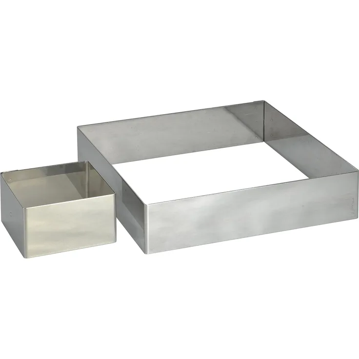 DE BUYER Rahmen, Edelstahl, Silber, 27.9 x 20.1 x 10.9 cm