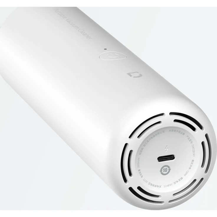 Xiaomi Mi Vacuum Cleaner Mini BHR4562GL Kleinstaubsauger, 30 min Akkubetrieb, 6.000 Pa Saugleistung, 8.800 Umdrehung pro min, HEPA-Filter, weiß – Bild 6