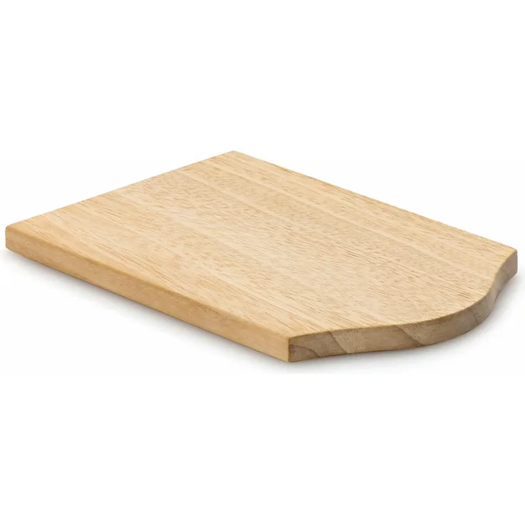 Continenta Raclette-Brettchen, für Raclette-Pfännchen, Untersetzer, Pfannenuntersetzer, Gummibaumholz, 3293