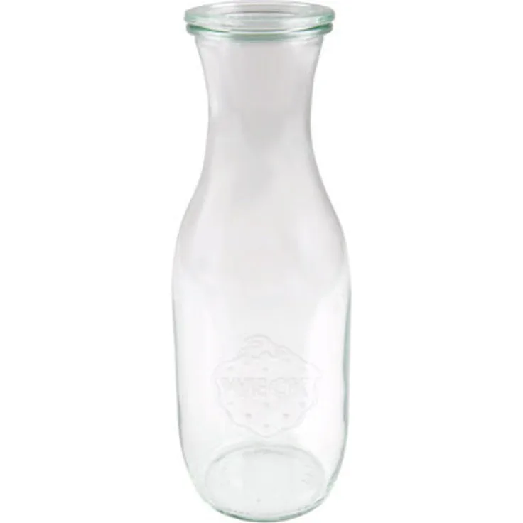 Weck Saftflasche mit Deckel 1 l (6 Stück)