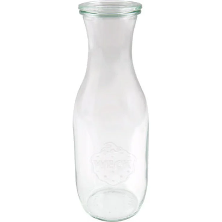 Weck Saftflasche mit Deckel 1 l (6 Stück) – Bild 1