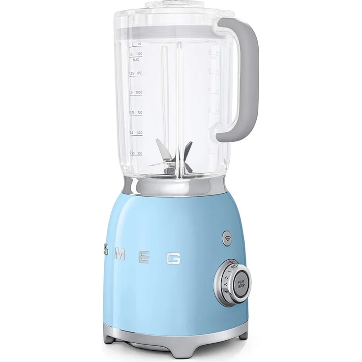 Smeg BLF01PBEU Standmixer, 800W, 1,5 L, 5 Geschwindigkeiten, pastellblau – Bild 3