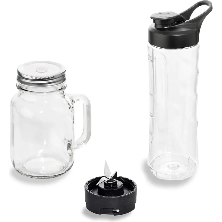 ADE KA1805-1 KA 1805-1, Inoxidable, 600 milliliters, Transparent