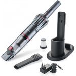 Genius Invictus One Kleinstaubsauger, 15 min Akkubetrieb, HEPA-Filter, anthrazit