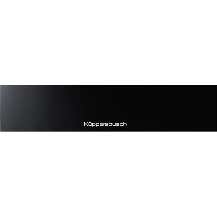 Küppersbusch CSW 6800.0 Wärmeschublade + ZC 8020 Glasfront Schwarz