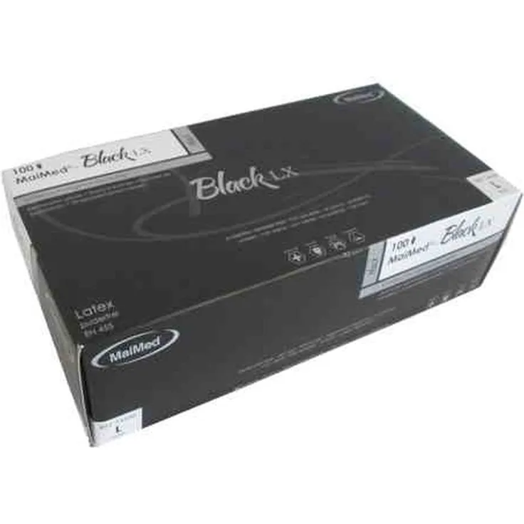 Maimed Black LX Latex schwarz L, 1000 Stück