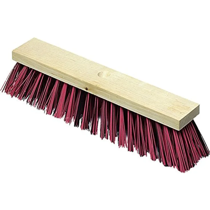 Bürstenmann Straßenbesen mit Holz Körper, 40 cm